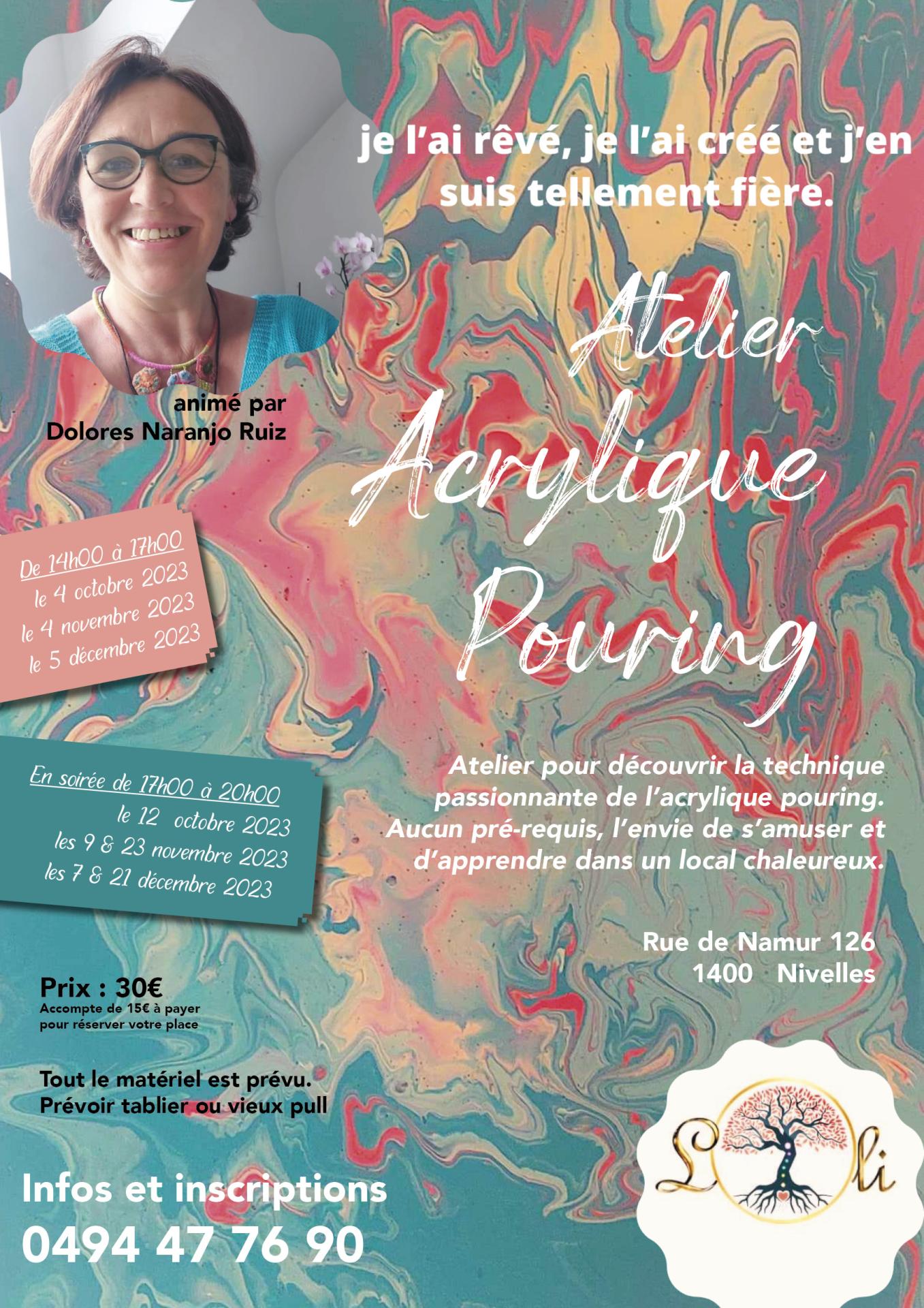 Atelier pouring