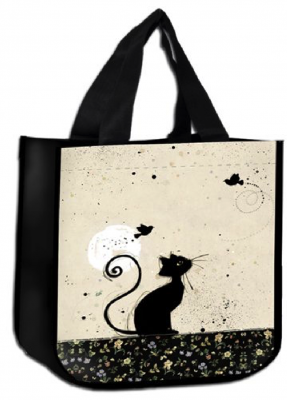 Sac Cabas chat & oiseaux